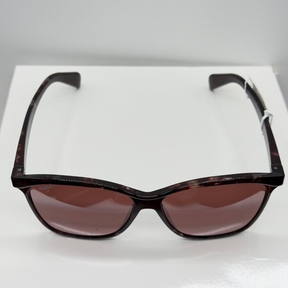Maui Jim Liquid Sunshine MJ 601 04 Tortoise Frame Maui Rose Polarized Lenses - Picture 2 of 8